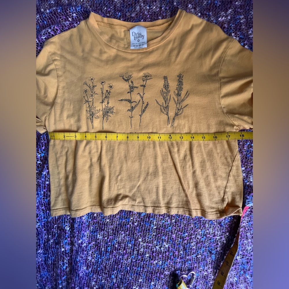 Yellow Graphic Tee - Picture 3 of 5